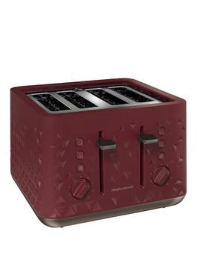 Morphy Richards 248103 Prism Toaster - Merlot Morphy Richards 248103 Prism Toaster - Merlot